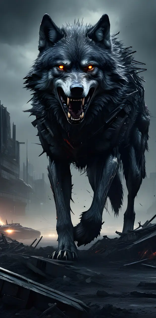 Dark wolf