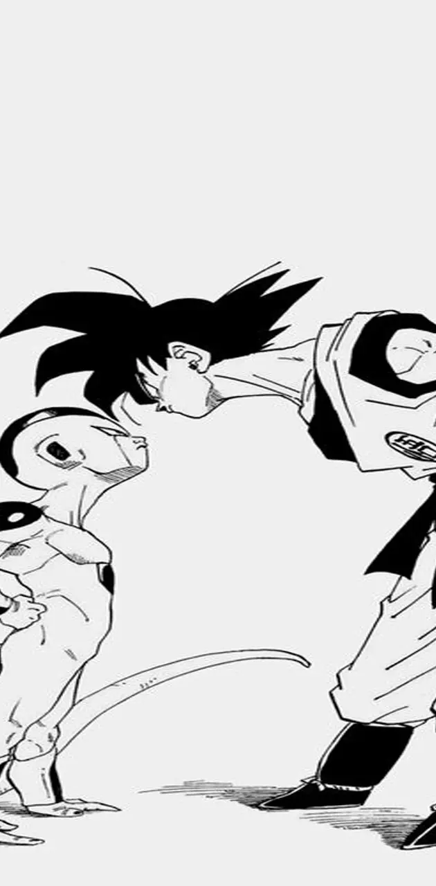 Goku vs frieza BW