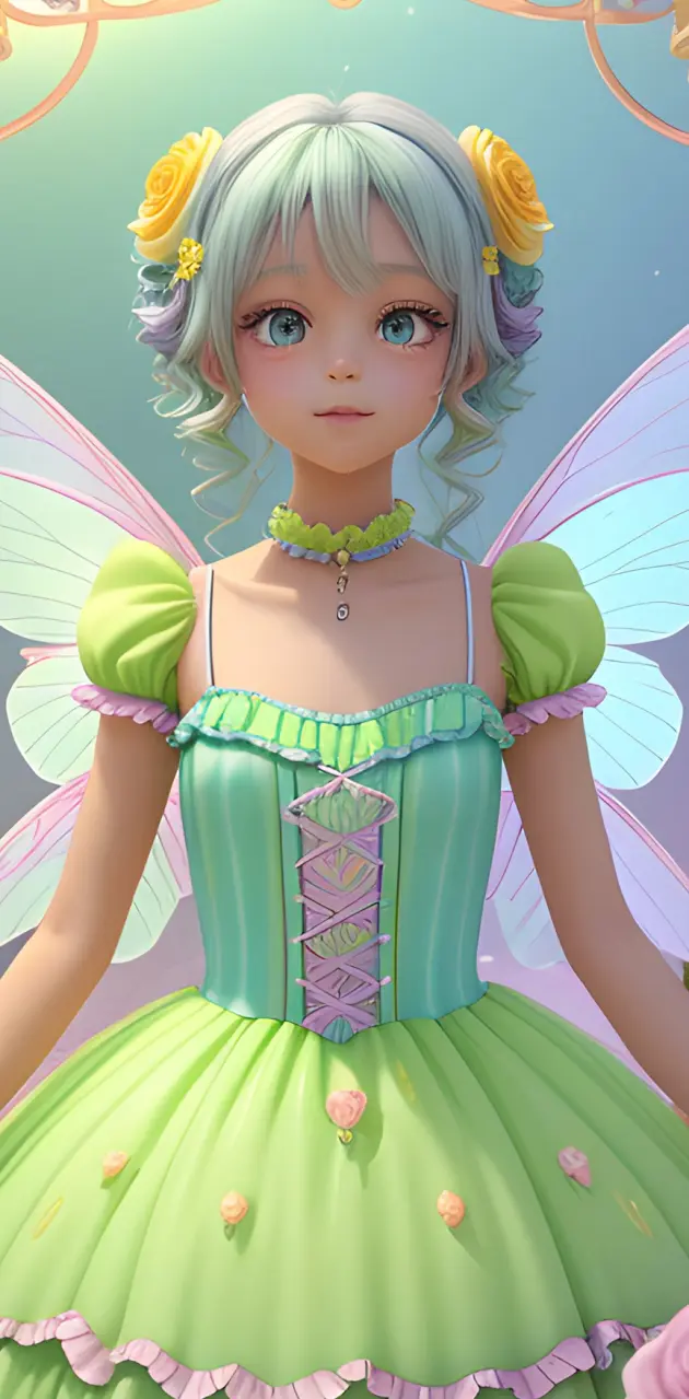 pale green fairy