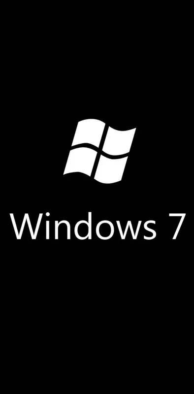 Black Windows 7