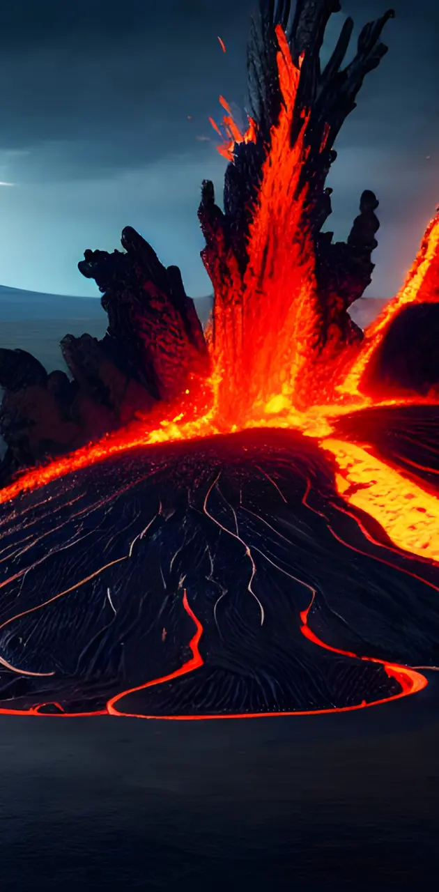 Lava Eruption