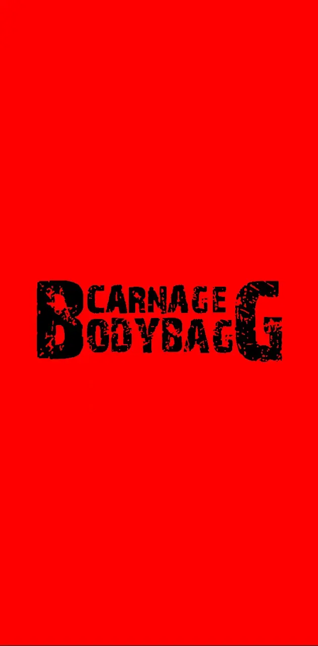 Carnage Bodybagg Red