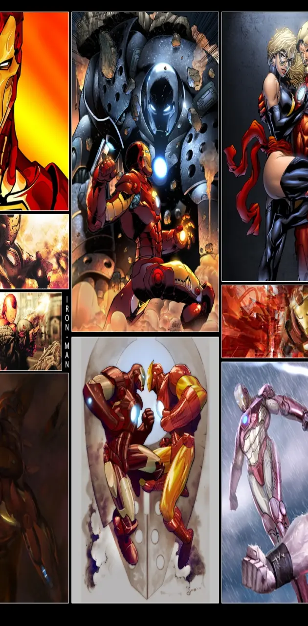 Iron Man Panels