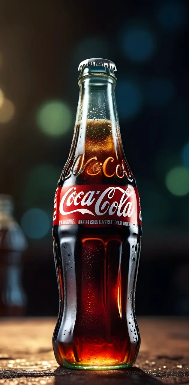 Coca Cola bottle, cold drink, soda, pop
