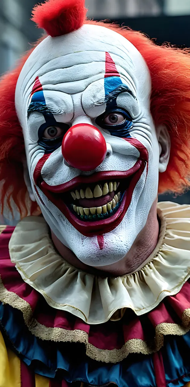 creepy clown,