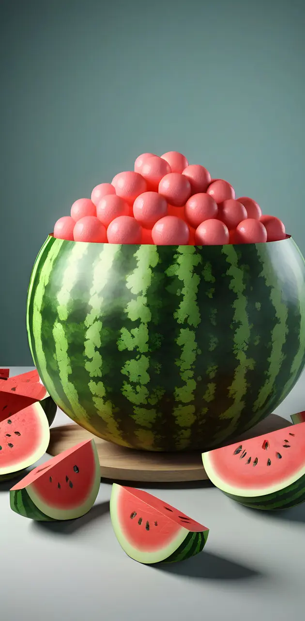 watermelon art 2