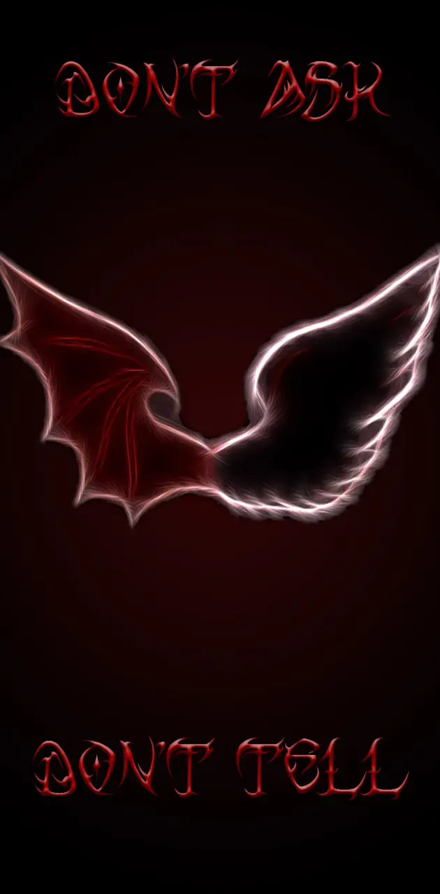 Devil and Angel, wings, HD phone wallpaper