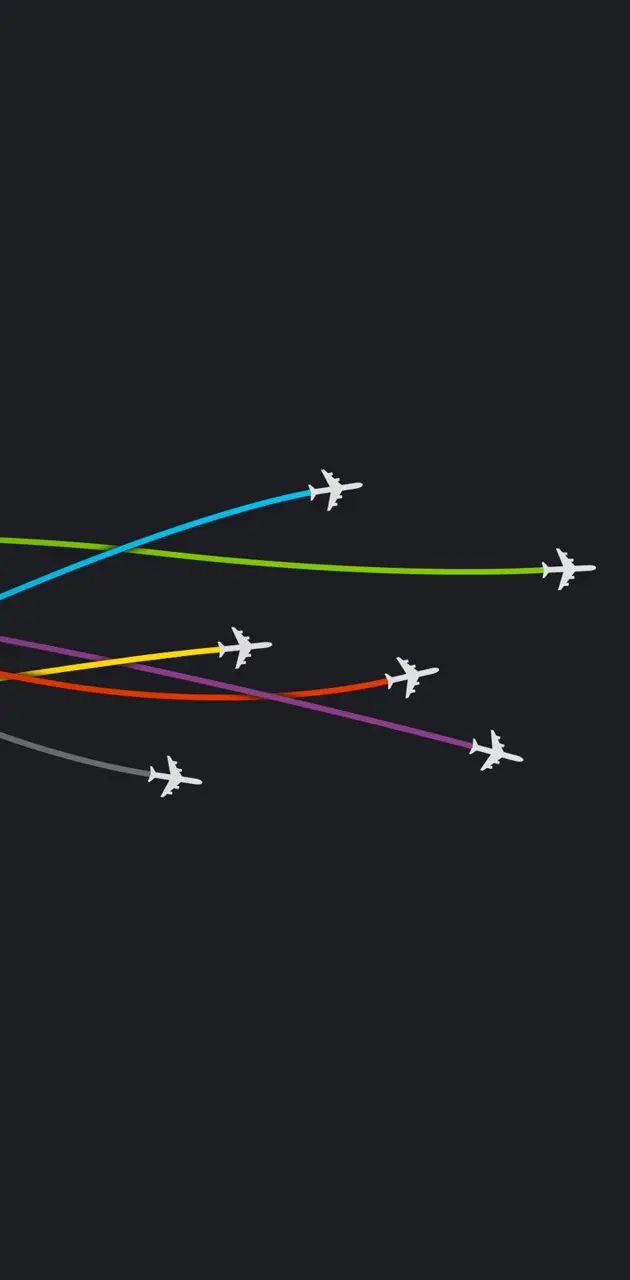 Plane Colorful