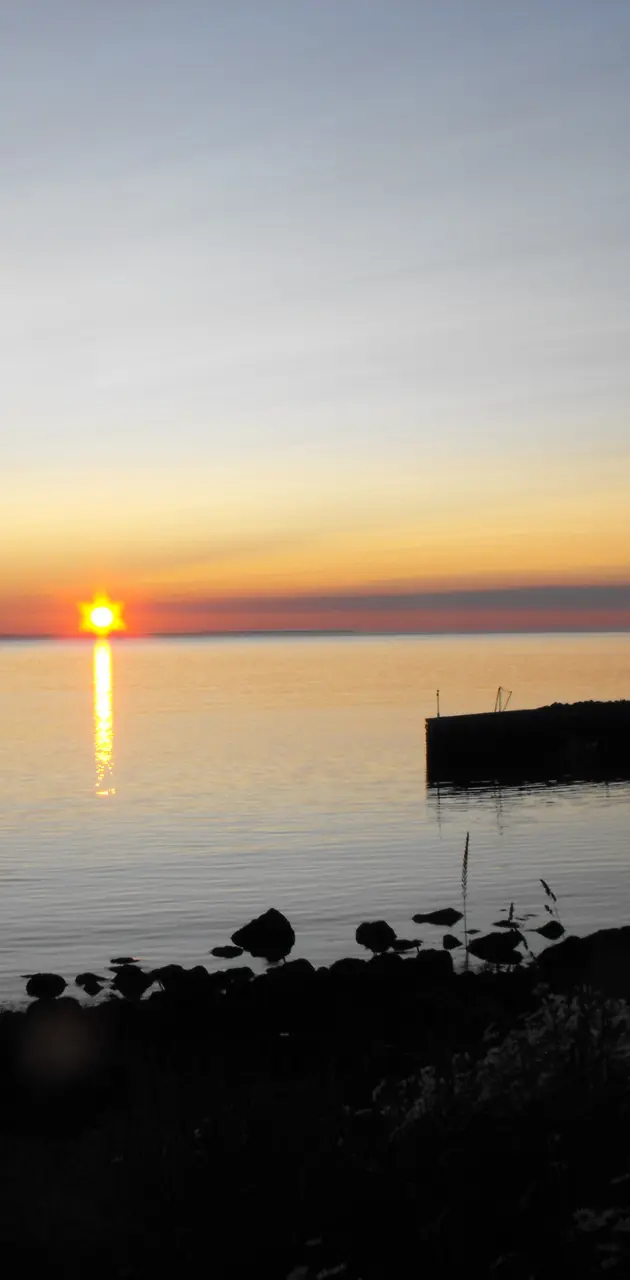 sunset in Nova Scotia 