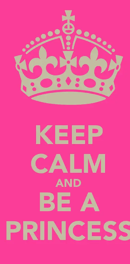 Keep Calm Princess