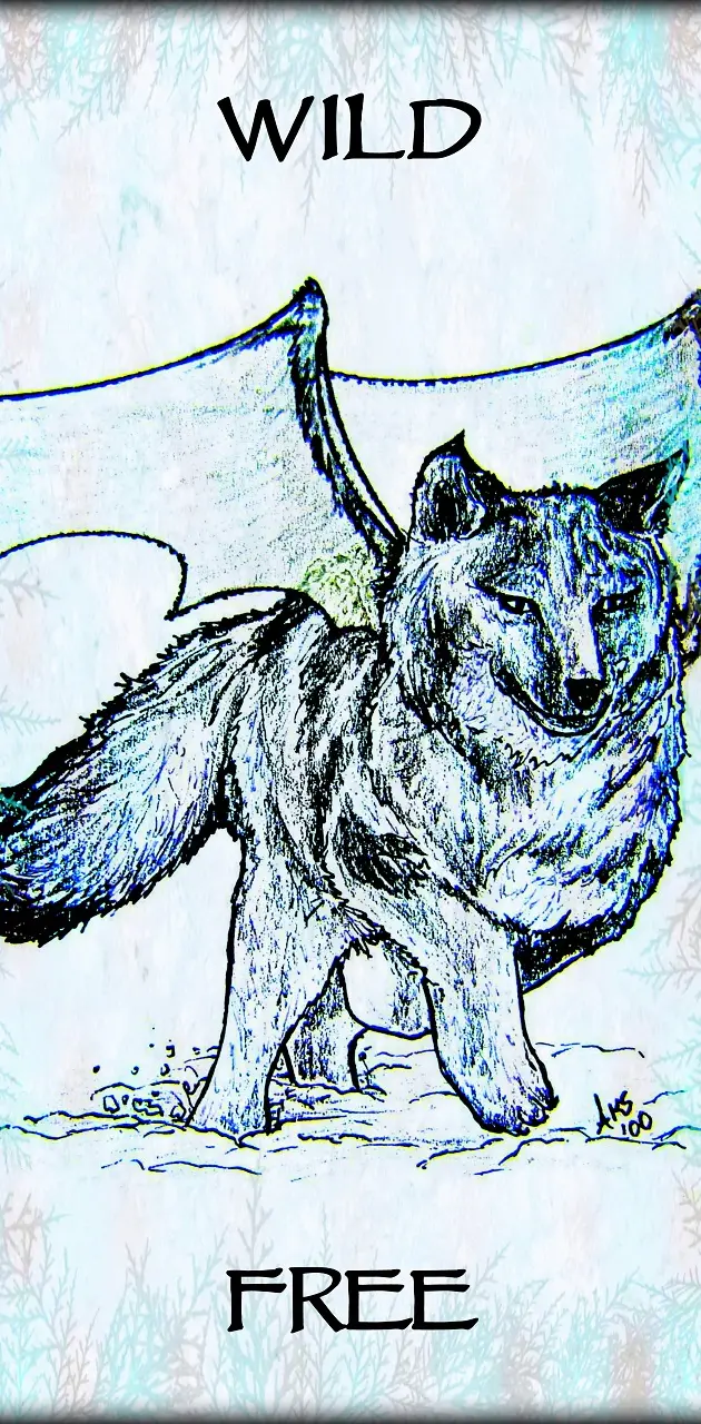Wolf Wild Free art