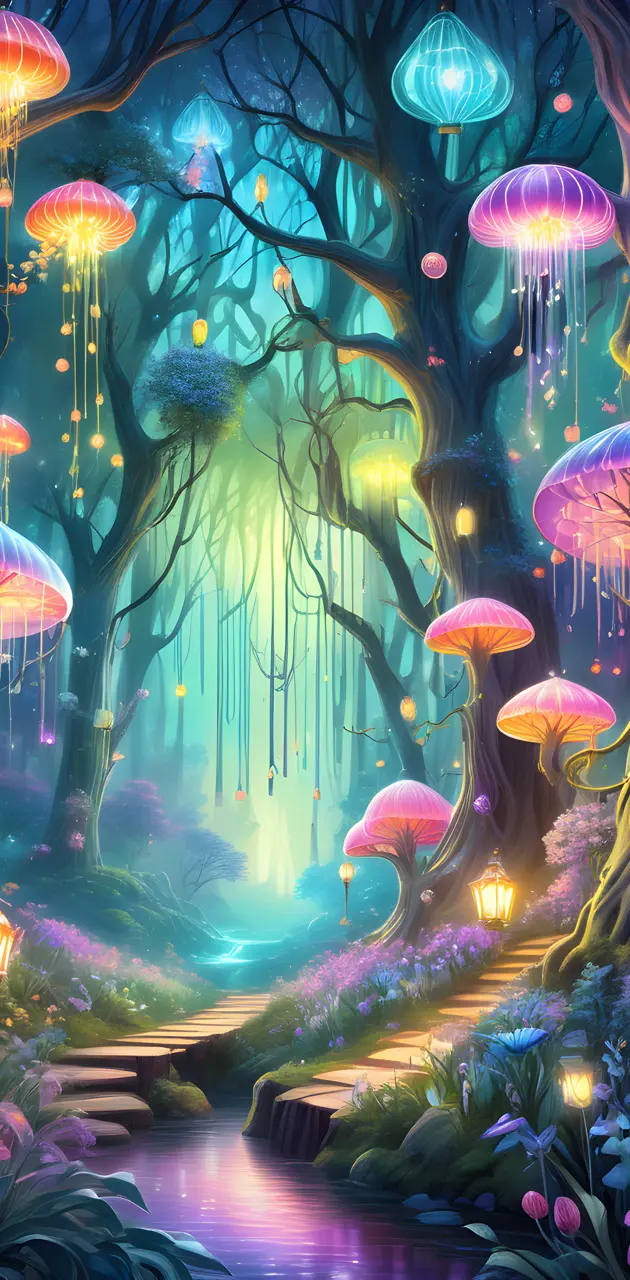 Jelly lantern Forest