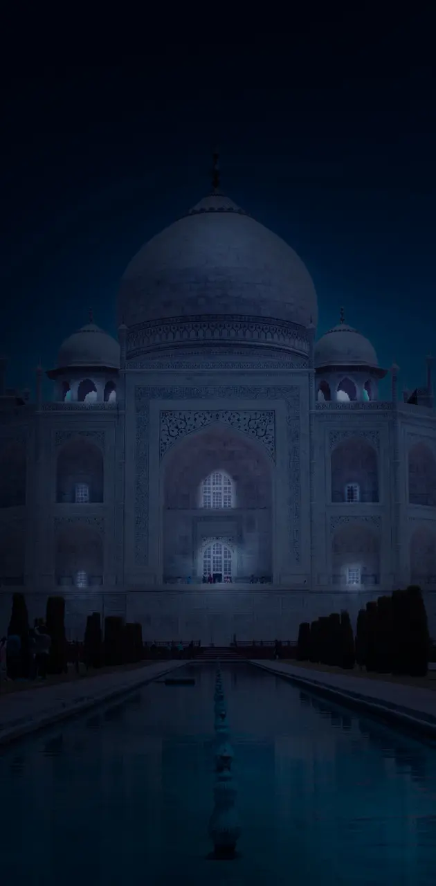 Taj Mahal Night Wallpa