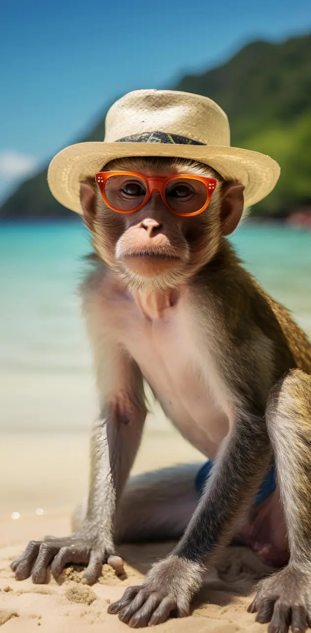 happy monkey