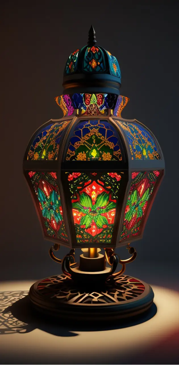 Colorful Royal Lamp 