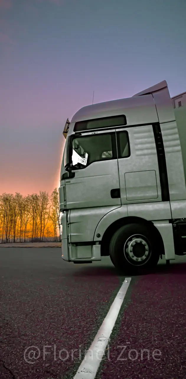 Men Truck Sunset 