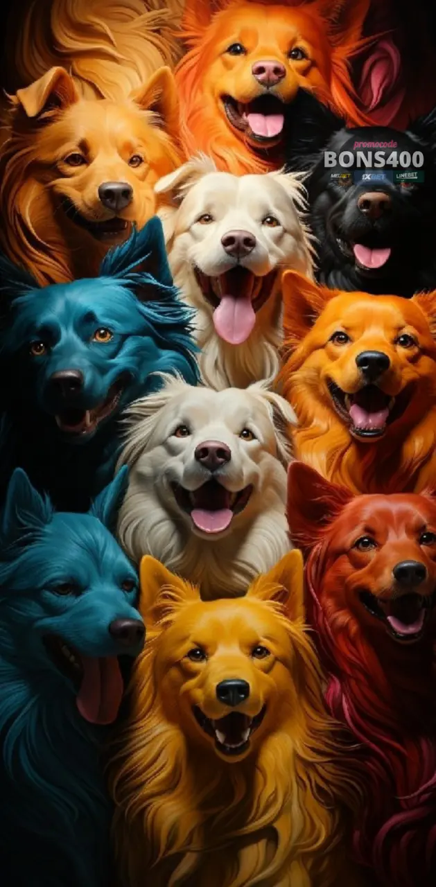 Color dog 💞🙈