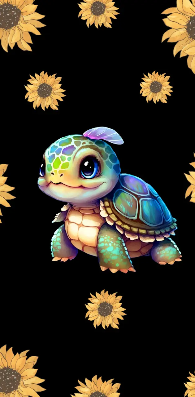 Sunflower turtle