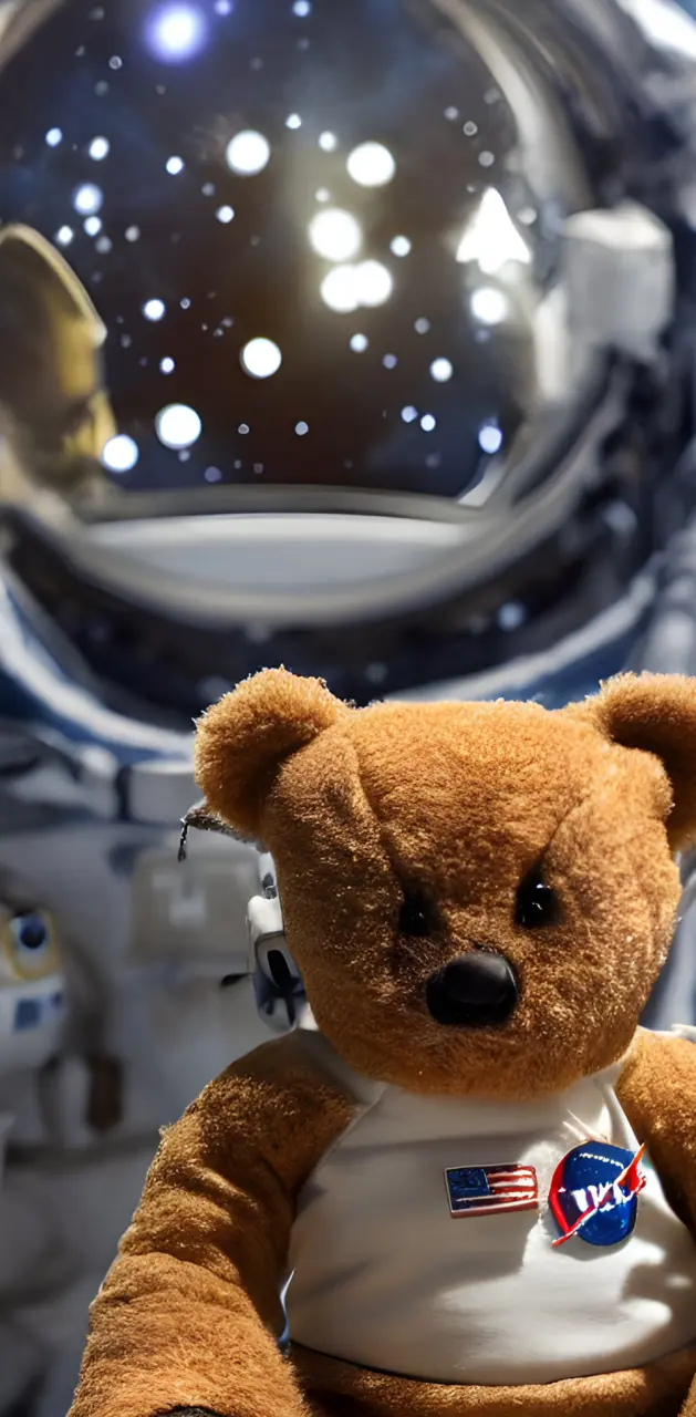 Teddy the Astronaut 
