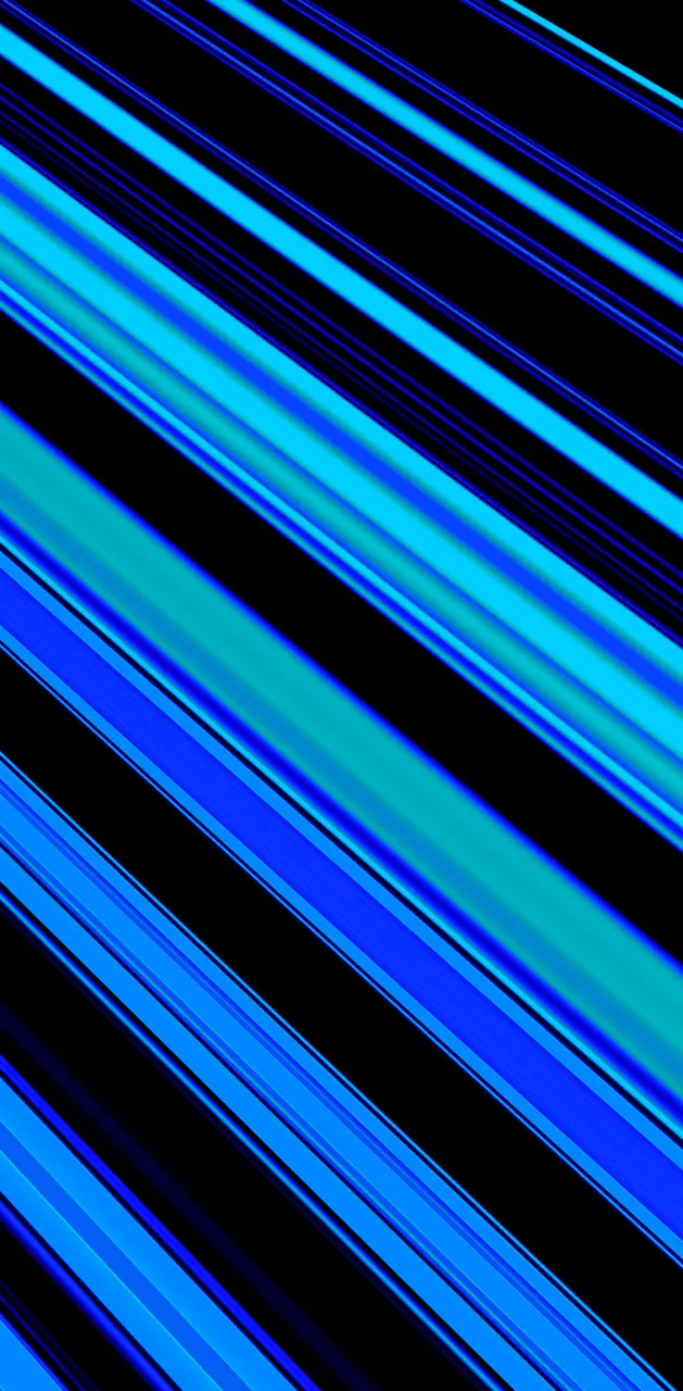 Neon blue stripe