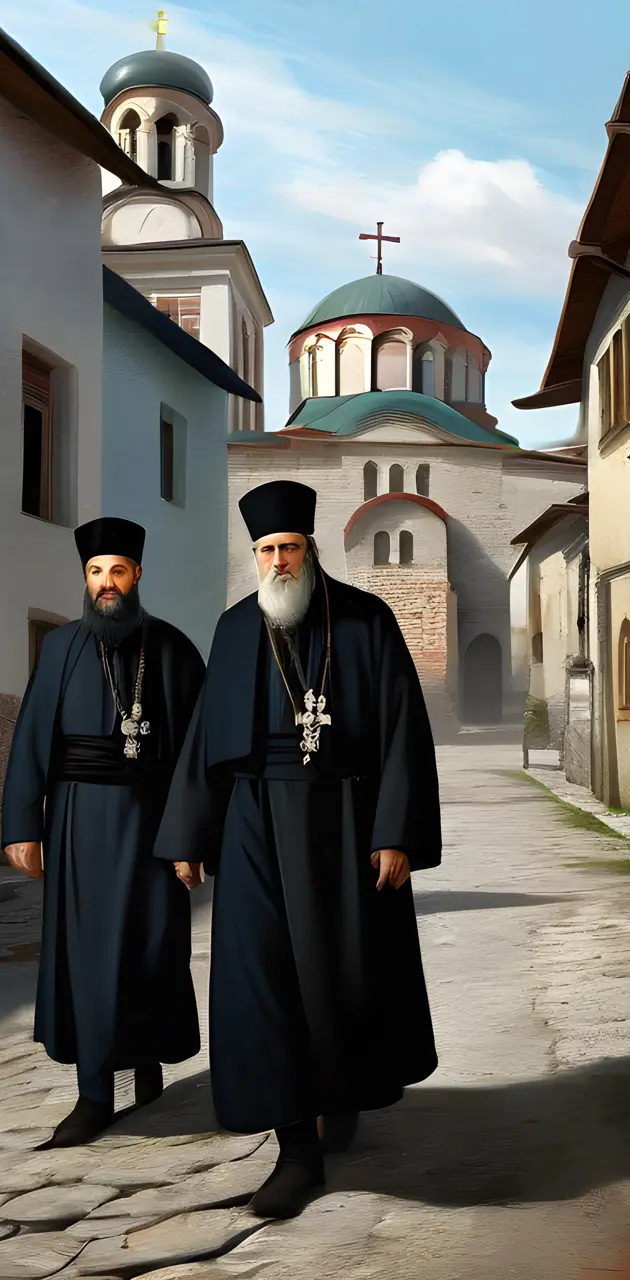 Serbian Orthodox Men