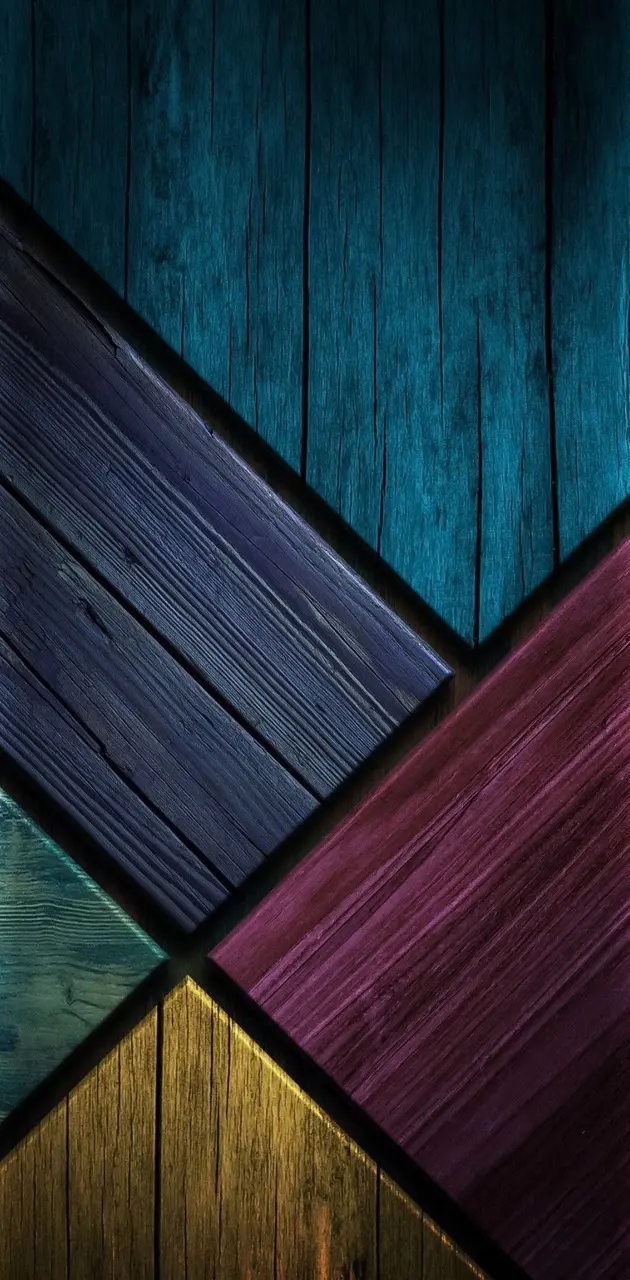 Colorful wood
