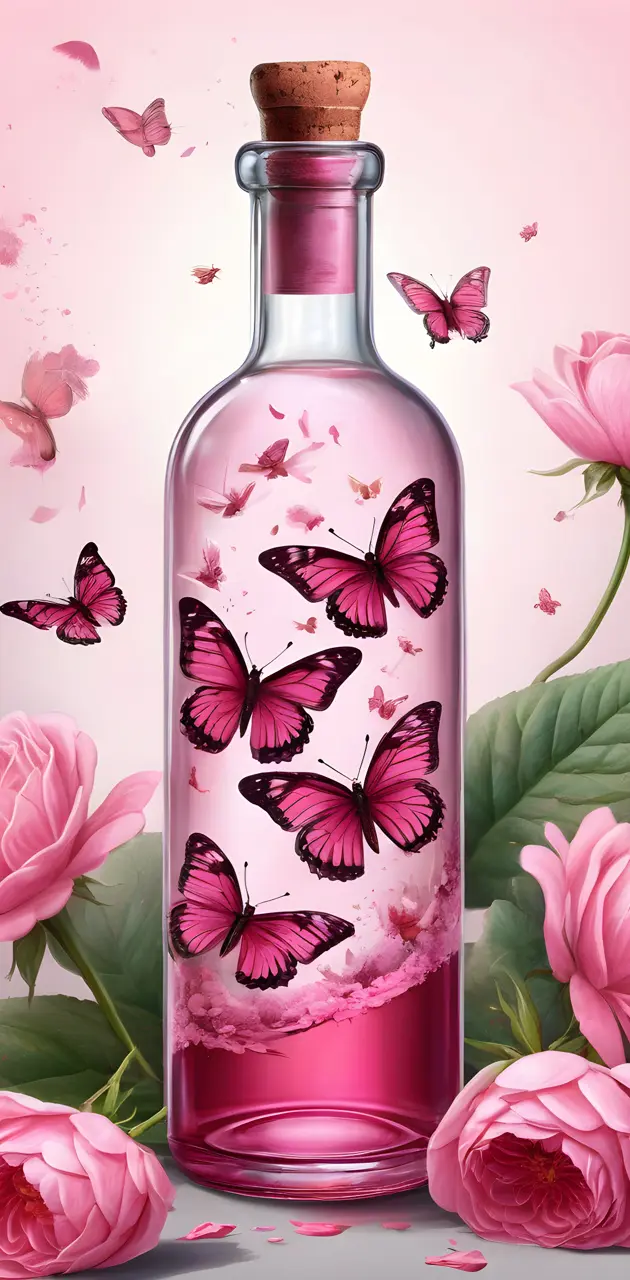 Roze vlinders