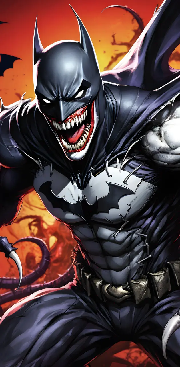 Venom Batman who laughs