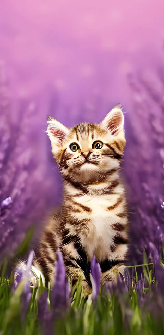 Purple-World Kitty 