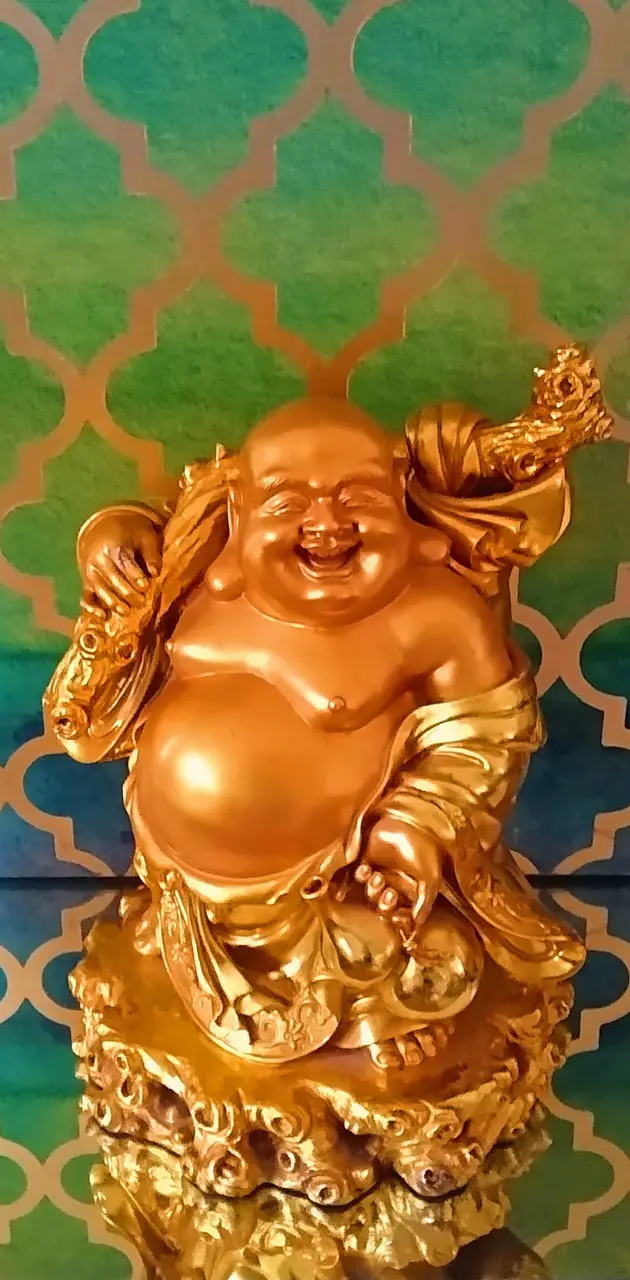 Good Luck Gold Buddha