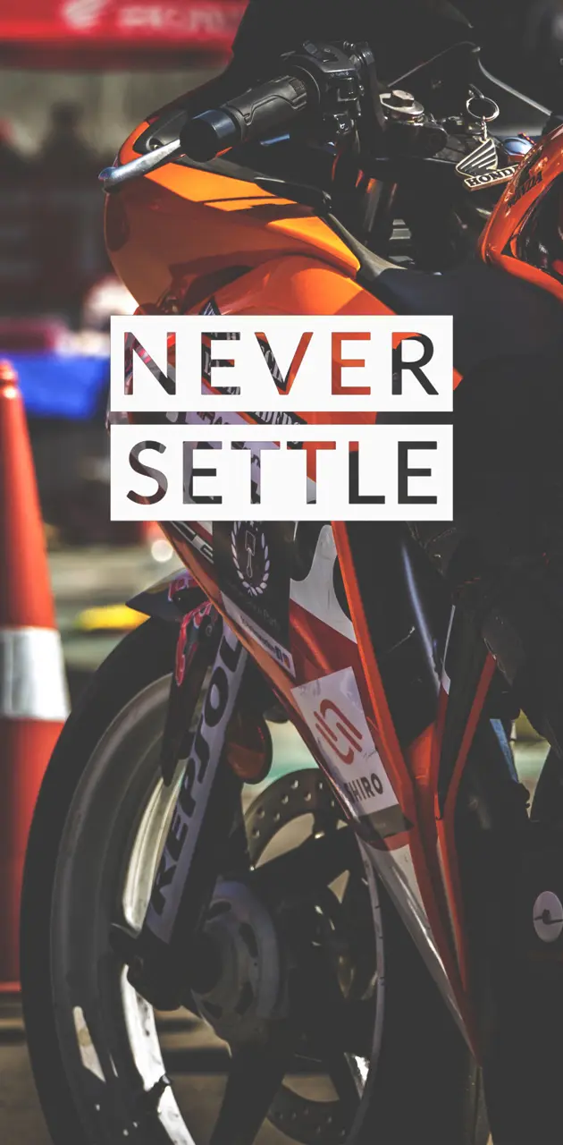 Never Settle Bike