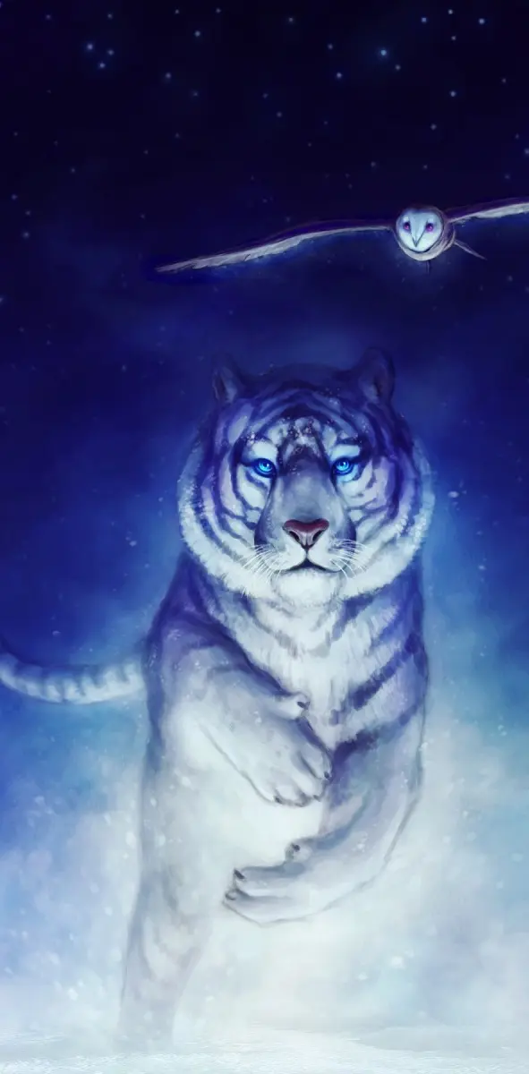 Blue Tiger King