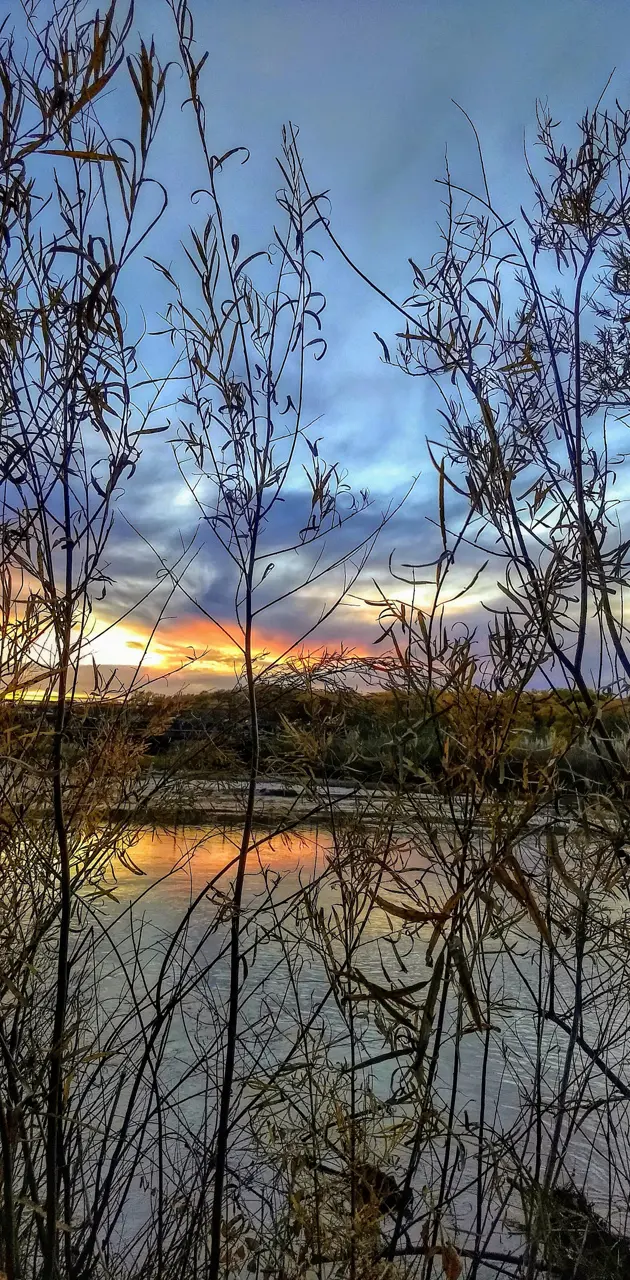 Fall River Sunset