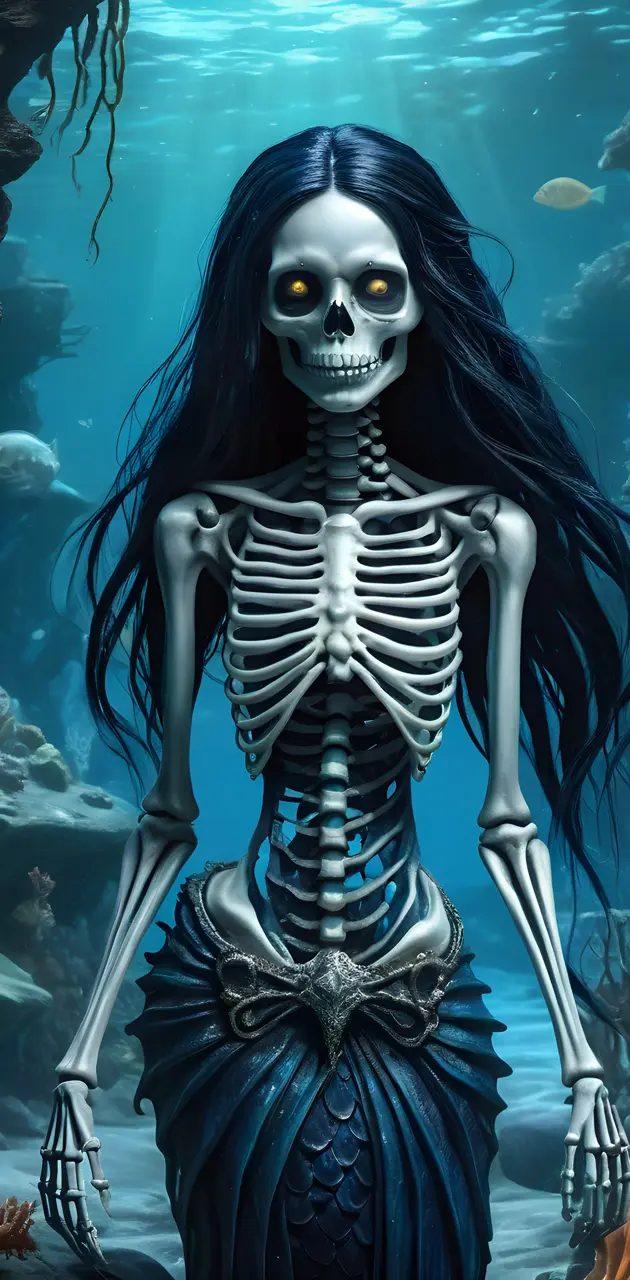 Skeletal Mermaid