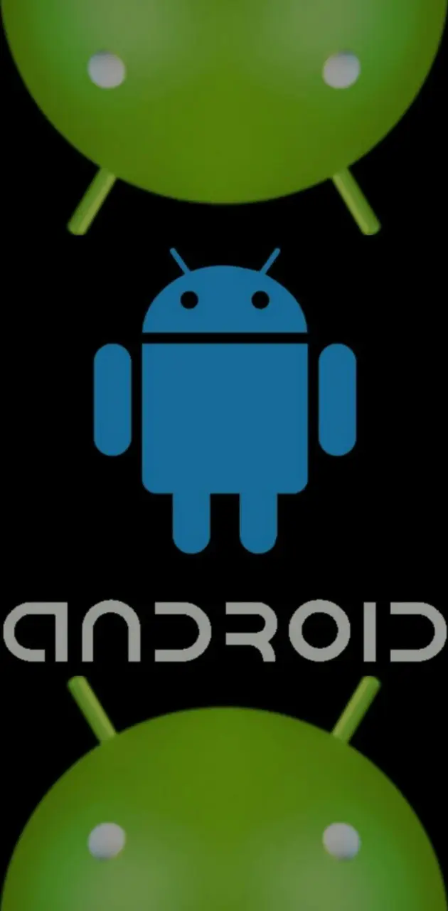 Android Heads Blue