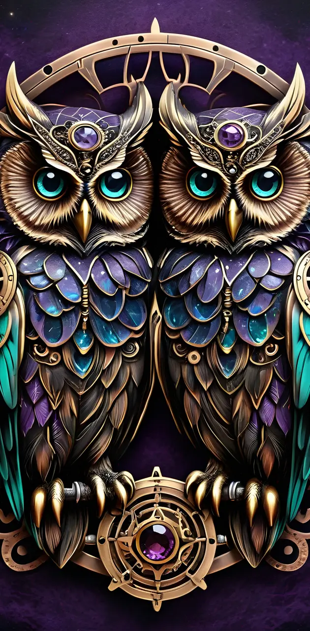 twining owls