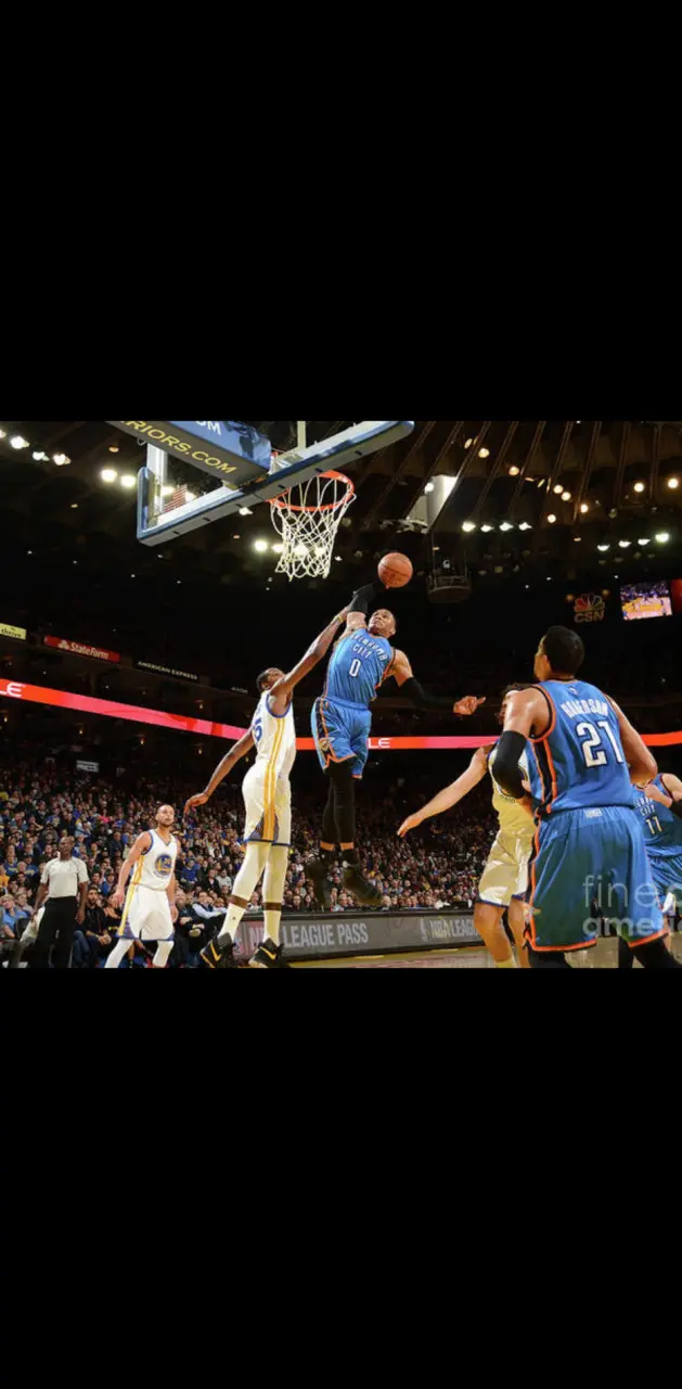 Westbrook dunk