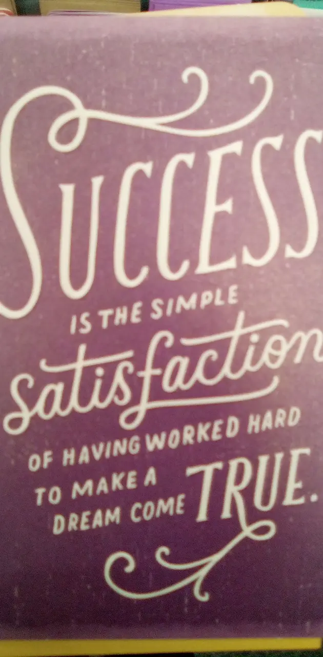 True success