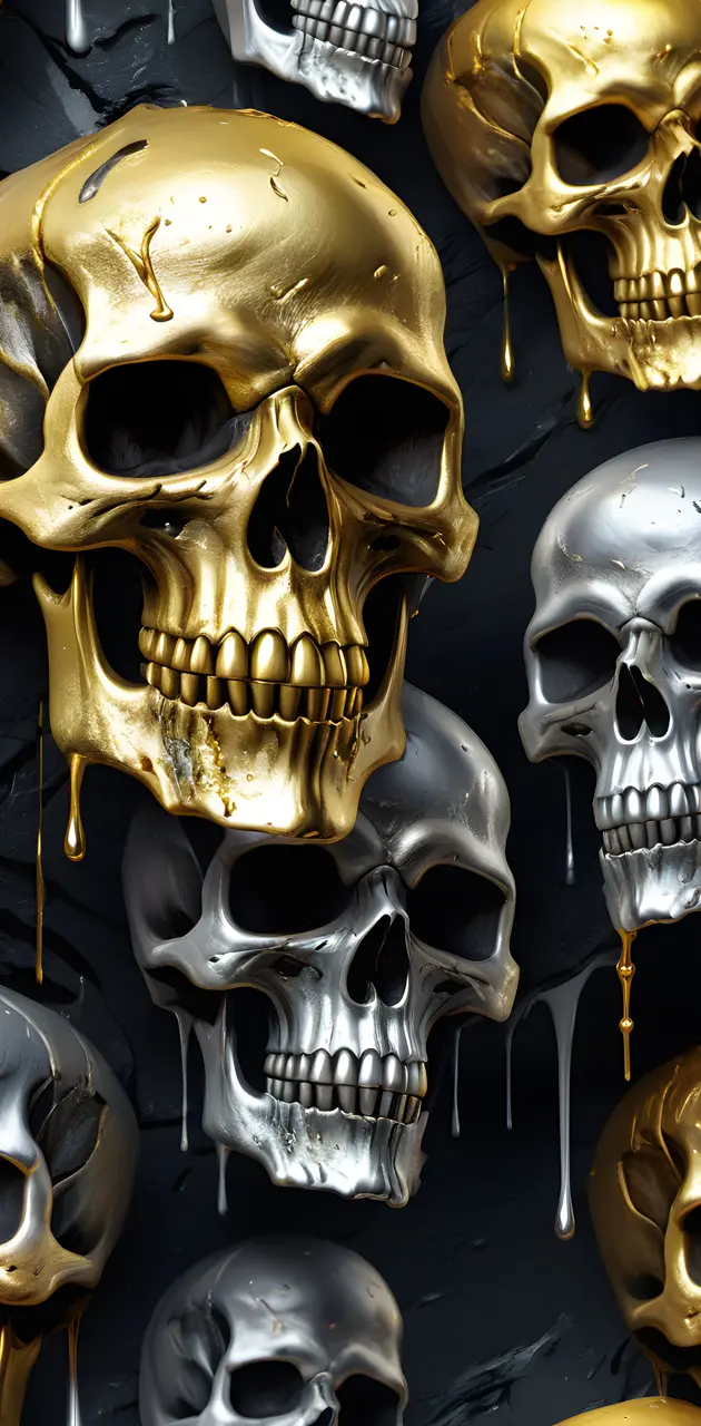 a group of skulls