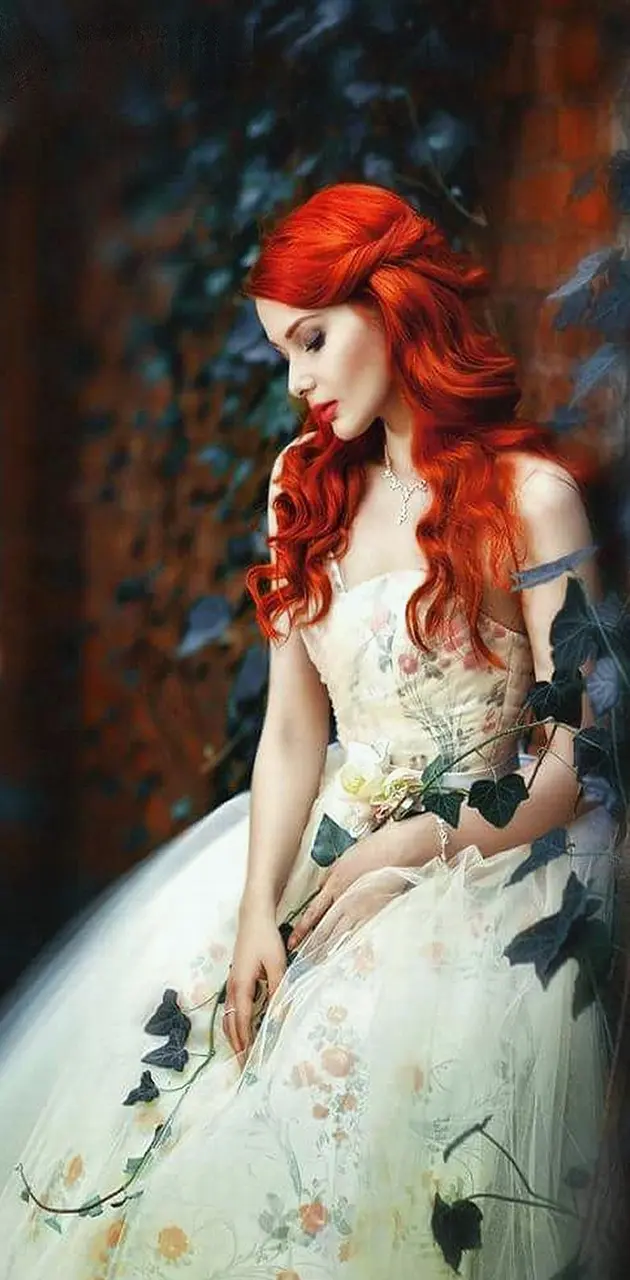 red-haired girl