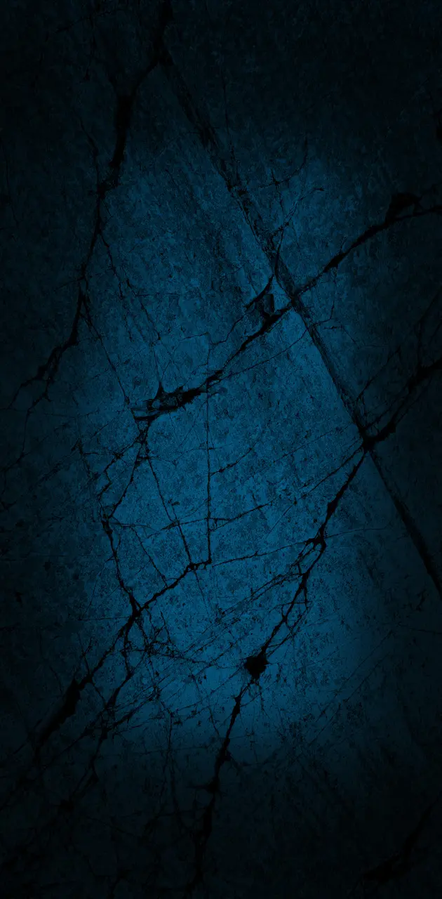 Blue Cracked Stones