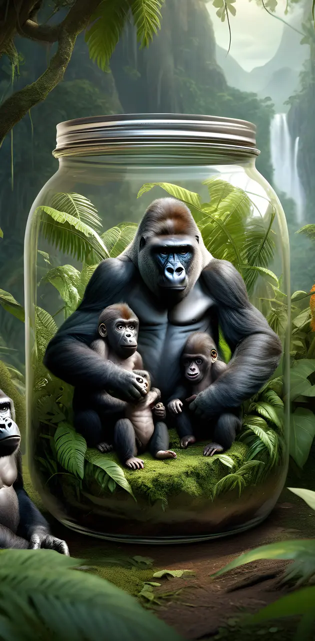 gorilla family