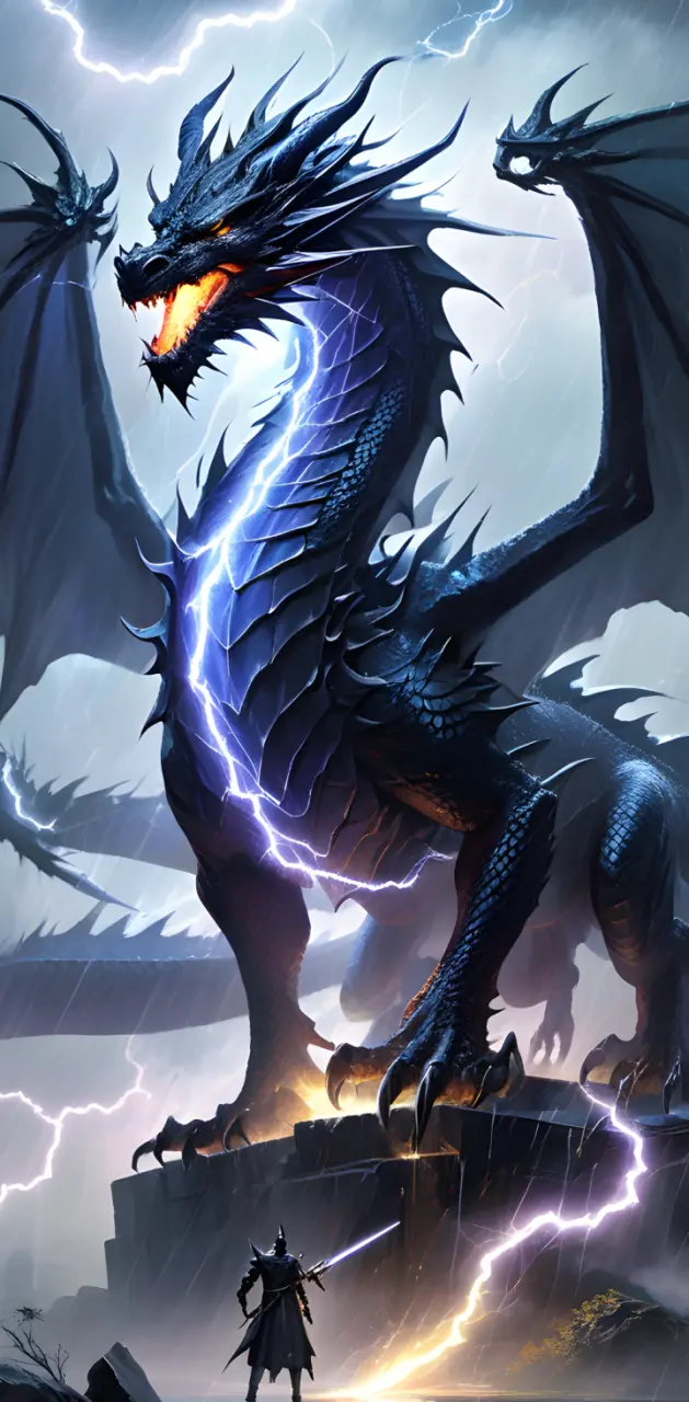 Black Lightning Dragon