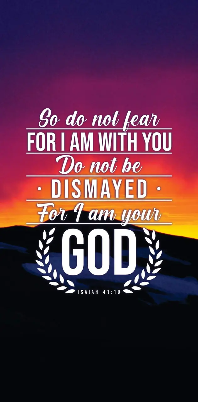 Do not fear