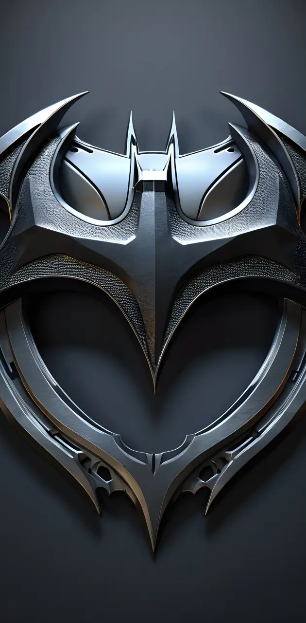 Metallic Batman Symbol