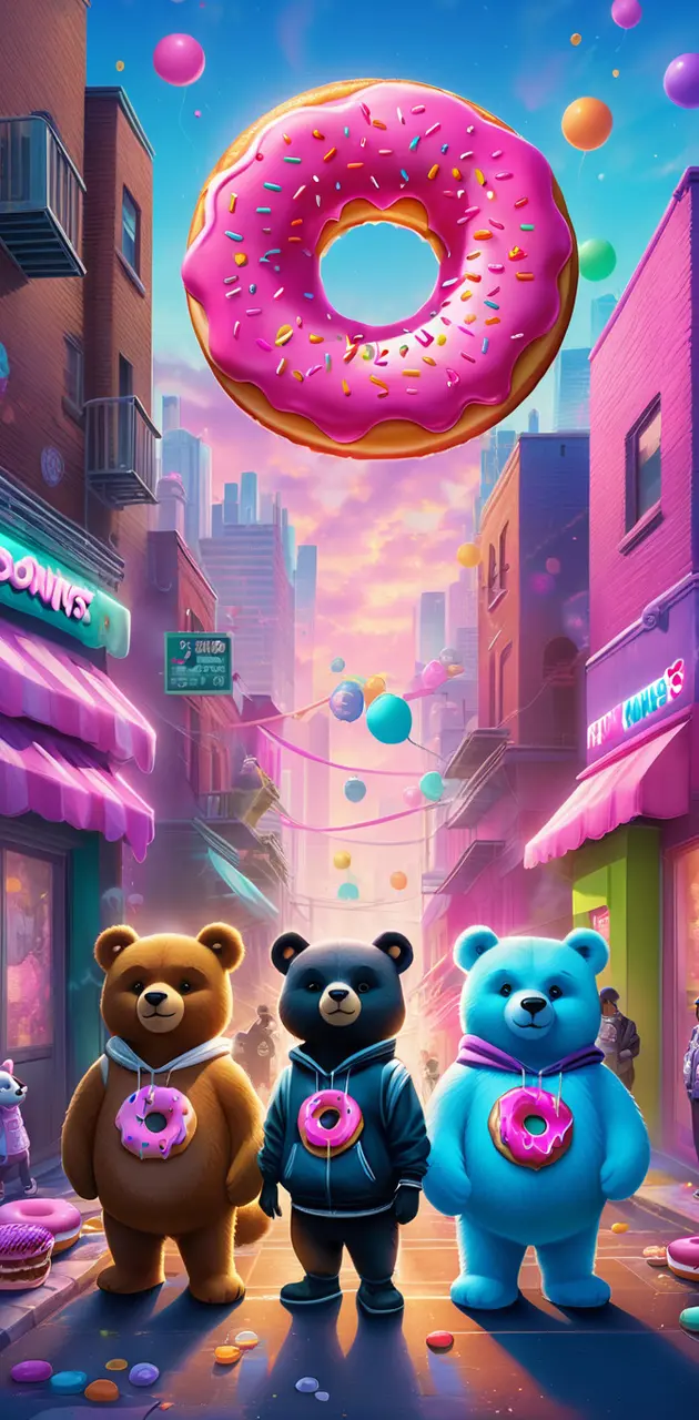 Donut Bears in town