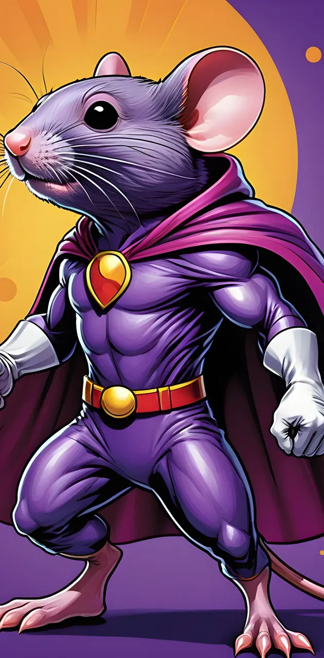 Mighty Purple Mouse