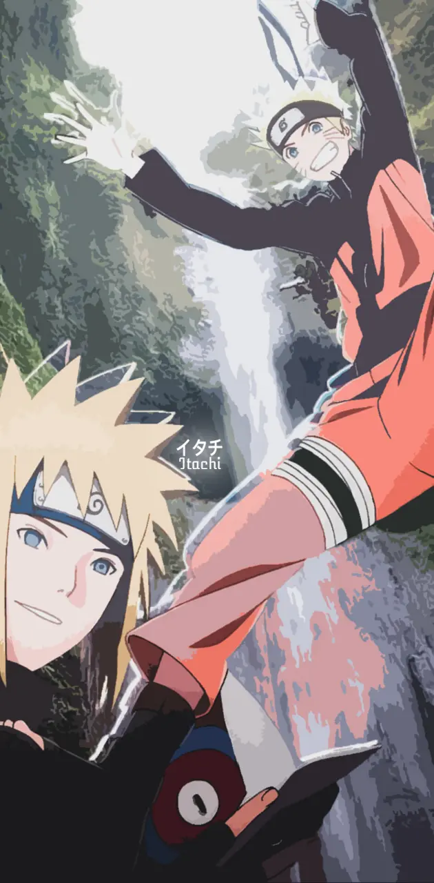 Naruto And Minato 