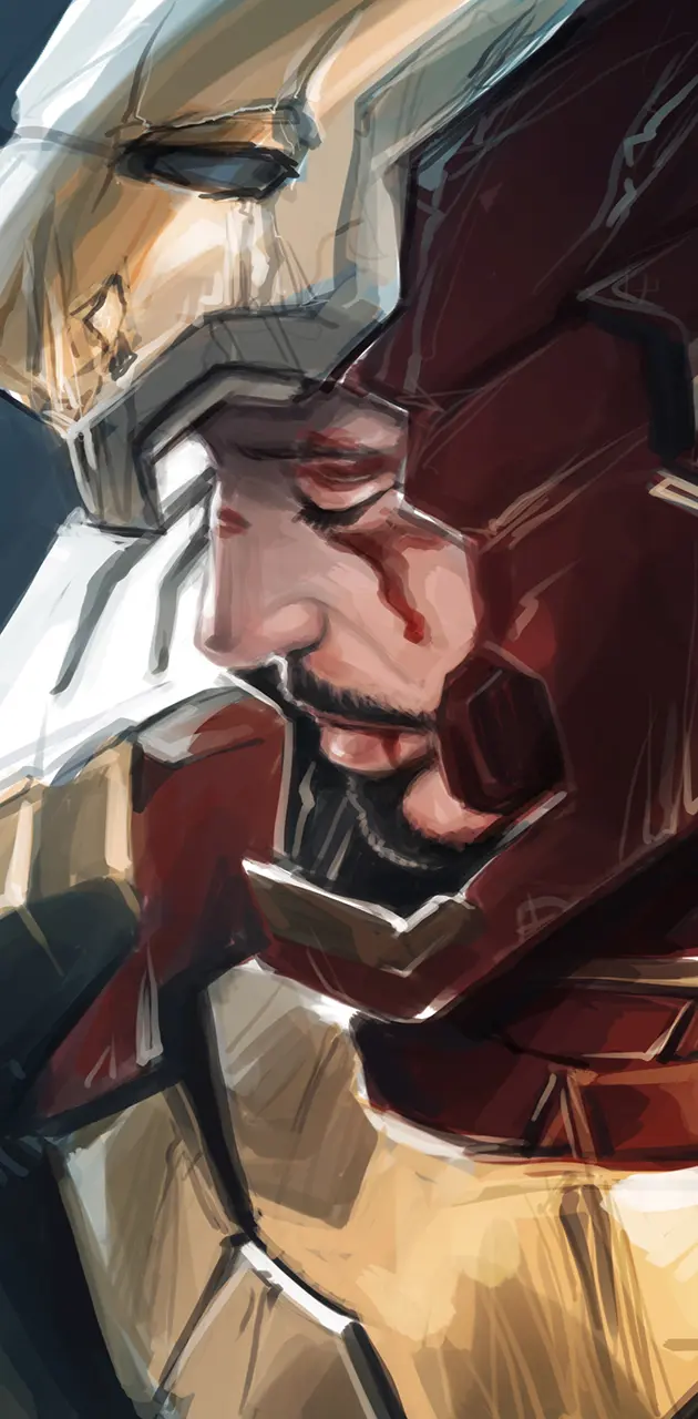 Iron Man Drawn