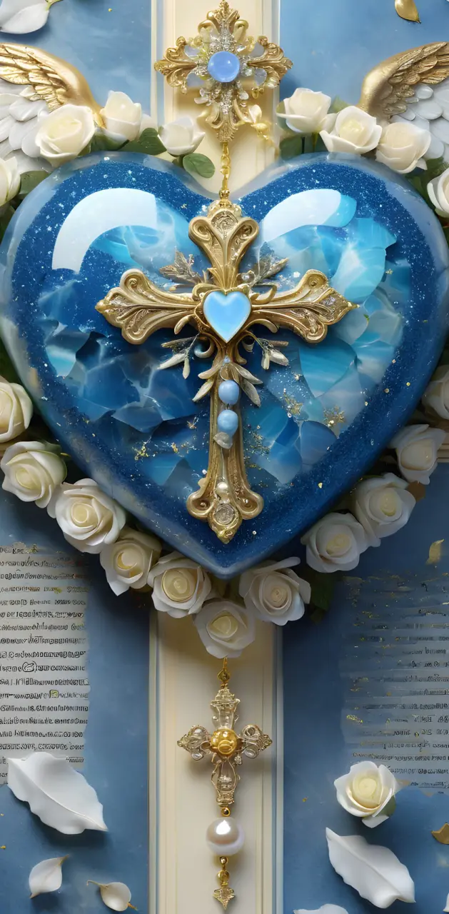 Blue Marble Heart 